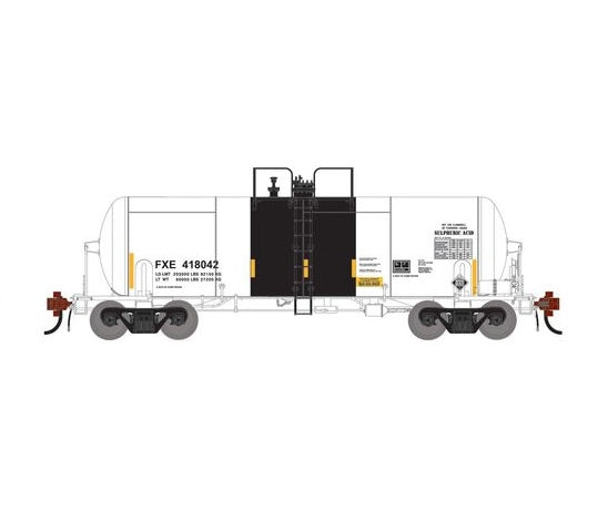 Athearn Genesis G1430 HO Scale 13K Gallon Acid Tank Car Ferromex FXE 418042