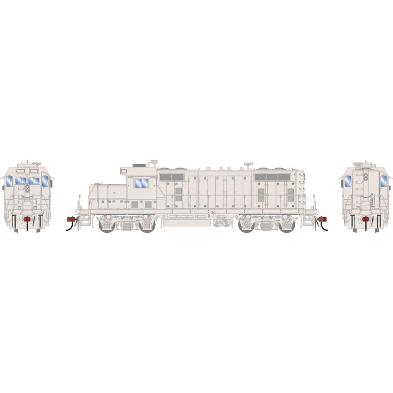 Athearn Genesis G1490 HO Scale EMD GP7u Undecorated DC