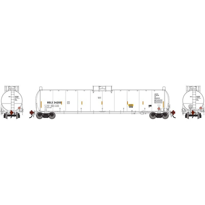 Athearn Genesis G1505 HO Scale 33K LPG Tank Car Exxon Mobil MBLX 34289