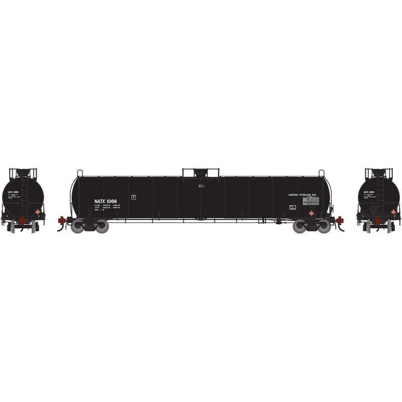 Athearn Genesis G1514 HO Scale 33K LPG Tank Car North American Tank Line NATX 1066