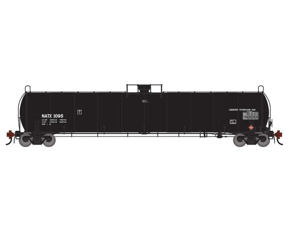 Athearn Genesis G1516 HO Scale 33K LPG Tank Car North American Tank Line NATX 1095