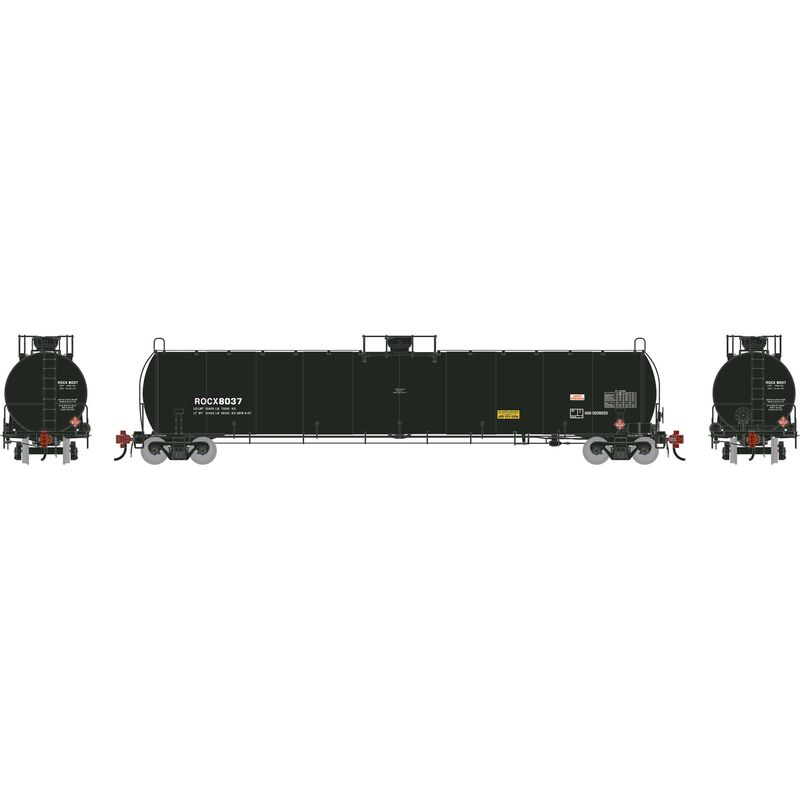 Athearn Genesis G1518 HO Scale 33K LPG Tank Car Rocky Mountain ROCX 8037 Primed for Grime