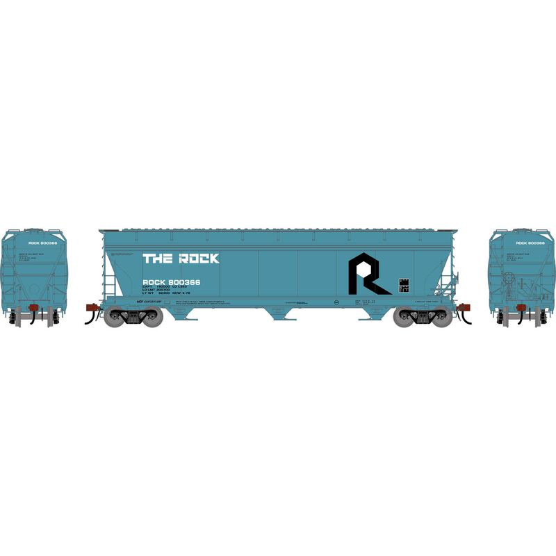 Athearn Genesis G1525 HO Scale ACF 4600 Covered Hopper Rock Island RI 800366