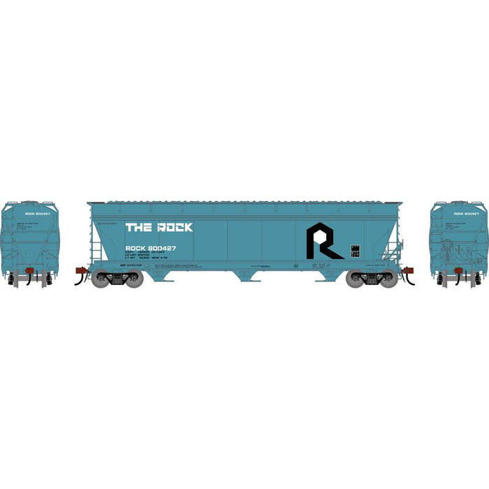 Athearn Genesis G1526 HO Scale ACF 4600 Covered Hopper Rock Island RI 800427