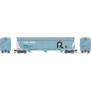 Athearn Genesis G1528 HO Scale ACF 4600 Covered Hopper Saint Marys SMW 815345 Primed for Grime