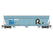 Athearn Genesis G1530 HO Scale ACF 4600 Covered Hopper First Union Rail FURX 815219 Primed for Grime