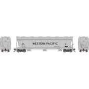 Athearn Genesis G1531 HO Scale ACF 4600 Covered Hopper Western Pacific WP 11977