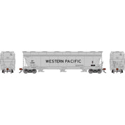 Athearn Genesis G1533 HO Scale ACF 4600 Covered Hopper Western Pacific WP 11989