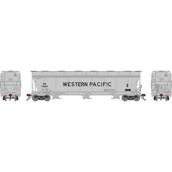 Athearn Genesis G1533 HO Scale ACF 4600 Covered Hopper Western Pacific WP 11989