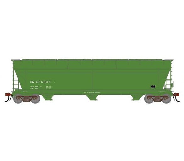 Athearn Genesis G1535 HO Scale ACF 4600 Covered Hopper Burlington Northern BN 455835