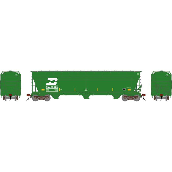 Athearn Genesis G1536 HO Scale ACF 4600 Covered Hopper Burlington Northern BN 455929