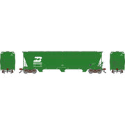 Athearn Genesis G1537 HO Scale ACF 4600 Covered Hopper Burlington Northern BN 455990