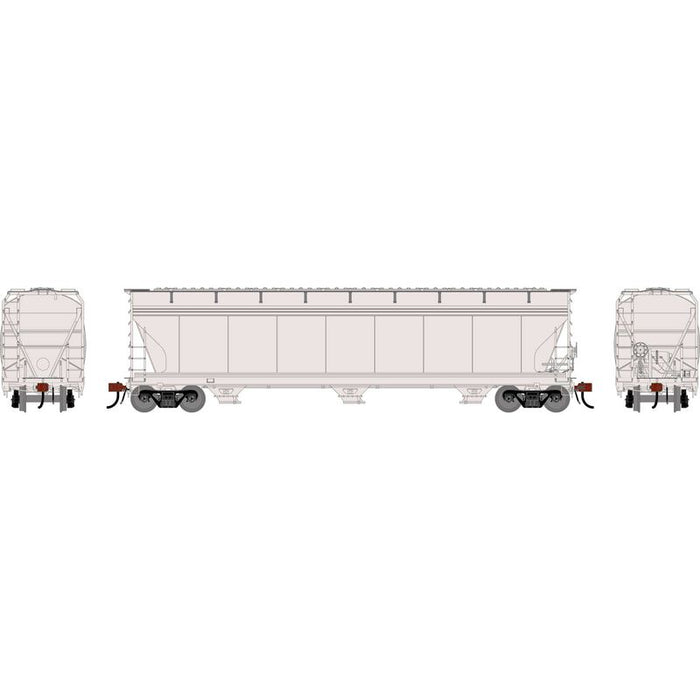 Athearn Genesis G1539 HO Scale ACF 4600 Covered Hopper Undecorated Phase II