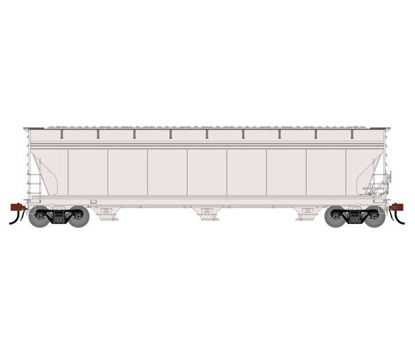 Athearn Genesis G1539 HO Scale ACF 4600 Covered Hopper Undecorated Phase II
