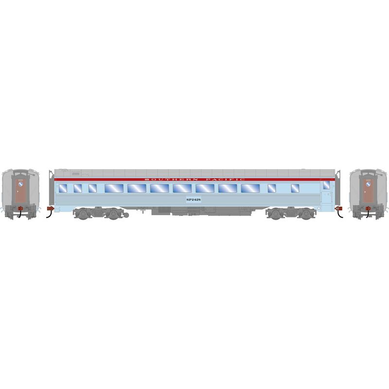 Athearn Genesis G1546 HO Scale 77' Pullman Coach Southern Pacific SP 'General Service' 2428