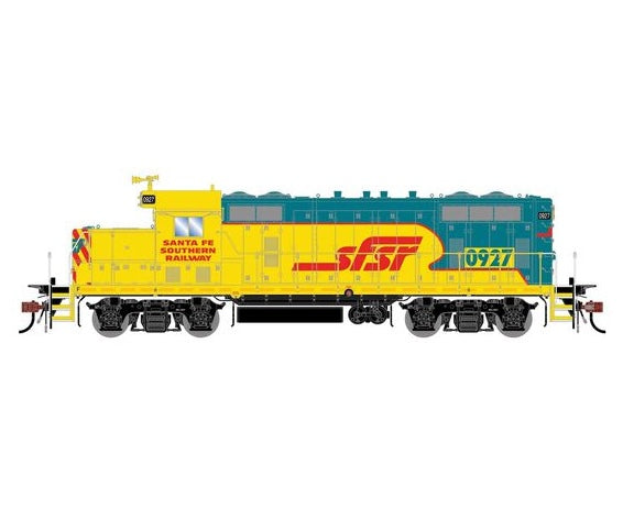 Athearn Genesis G1584 HO Scale EMD GP7u Santa Fe Southern SFS 0927 DC
