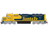 Athearn Genesis G18269 HO Scale EMD F45u Rebuilt Fanta Fe ATSF 5956 DC