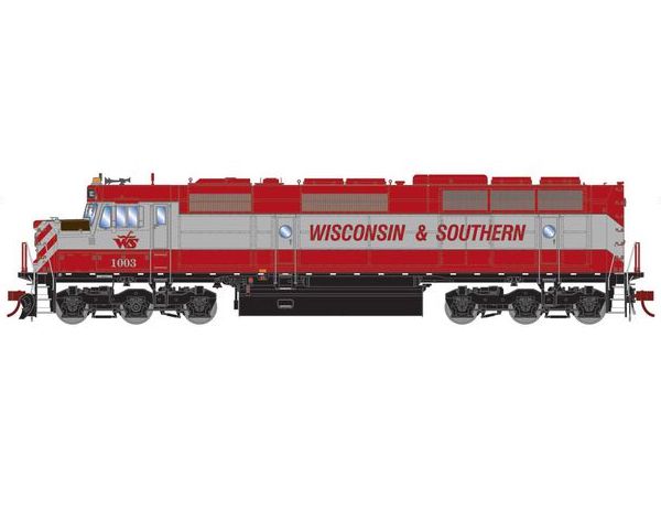 Athearn Genesis G18279 HO Scale EMD F45 Wisconsin Southern WSOR 1003 DC