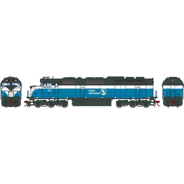 Athearn Genesis G18282 HO Scale EMD F45 Great Northern GN 435 DC