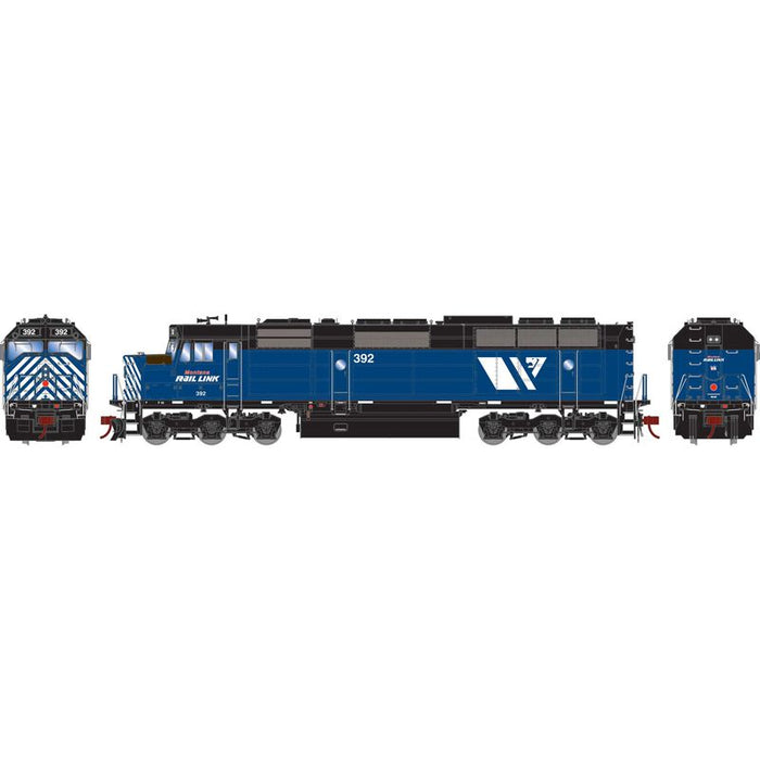 Athearn Genesis G18283 HO Scale EMD F45 Montana Rail Link MRL 392 DC