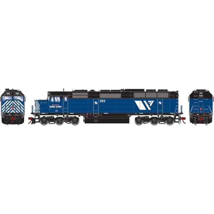 Athearn Genesis G18284 HO Scale EMD F45 Montana Rail Link MRL 393 DC