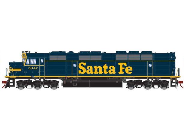 Athearn Genesis G18377 HO Scale EMD FP45 Santa Fe ATSF 5947 DCC & Sound
