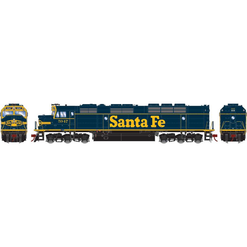 Athearn Genesis G18377 HO Scale EMD FP45 Santa Fe ATSF 5947 DCC & Sound