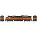 Athearn Genesis G18387 HO Scale EMD FP45 Milwaukee Road MILW 4 DCC & Sound