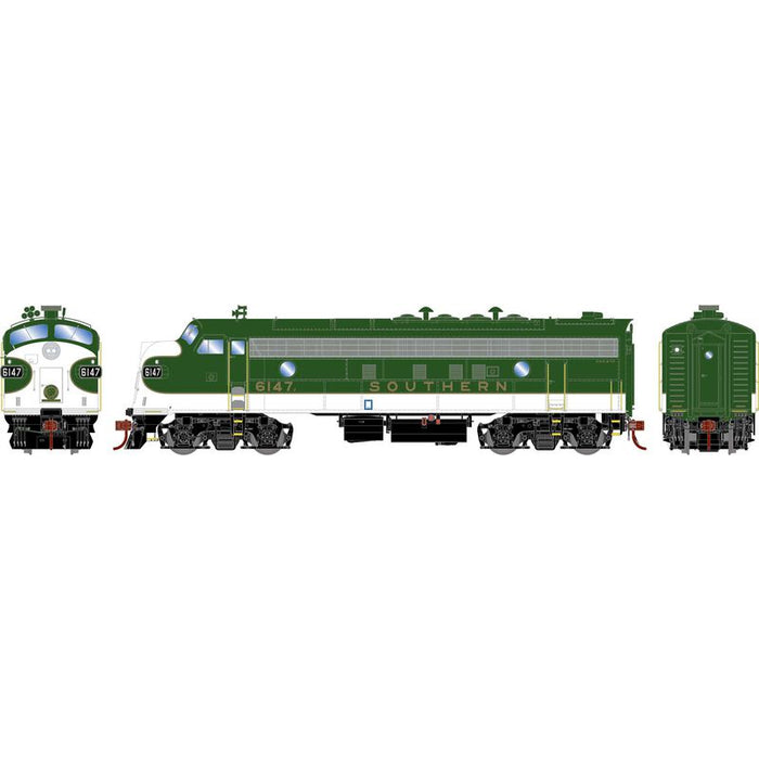 Athearn Genesis G19608 HO Scale EMD FP7 Southern SOU 6147 DC