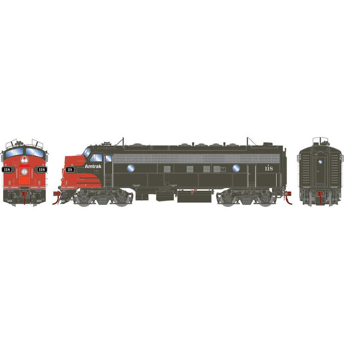 Athearn Genesis G19692 HO Scale EMD FP7A Amtrak AMTK 118 DCC & Sound