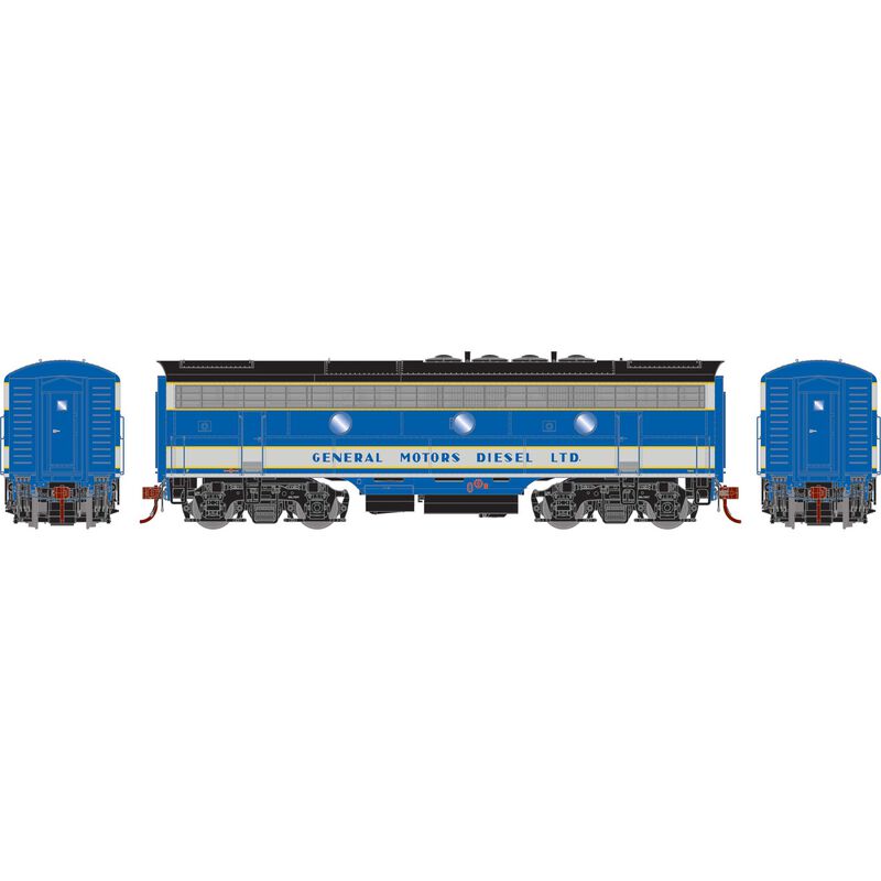 Athearn Genesis G19699 HO Scale EMD F7B EMD Demo 7003 DCC & Sound