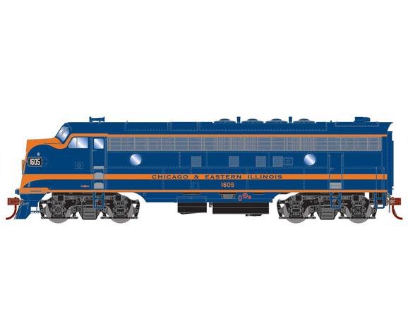 Athearn Genesis G19710 HO Scale EMD FP7 Chicago and Eastern Illinois CEI 1605 DCC & Sound