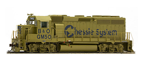 Athearn Genesis G40578 HO Scale EMD GP40-2 Chessie System B&O GM50 - NOS