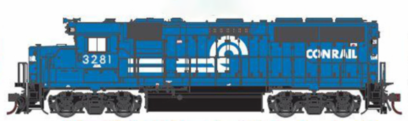 Athearn Genesis G40742 HO Scale EMD GP40-2 Conrail CR 3281 - DC (NOS)