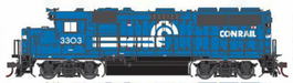 Athearn Genesis G40744 HO Scale EMD GP40-2 Conrail CR 3303 - DC (NOS)