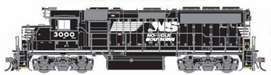 Athearn Genesis G40854 HO Scale EMD GP40-2 Norfolk Southern NS 3000 DCC & Sound - NOS
