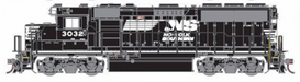 Athearn Genesis G40857 HO Scale EMD GP40-2 Norfolk Southern NS 3032 DCC & Sound - NOS