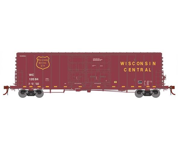 Athearn Genesis G73019 HO Scale 50' PC&F Boxcar Wisconsin Central WC 12084