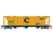 Athearn Genesis G73614 HO Scale PS-2 2893 Covered Hopper Chessie B&O 628038