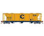 Athearn Genesis G73614 HO Scale PS-2 2893 Covered Hopper Chessie B&O 628038