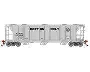 Athearn Genesis G73628 HO Scale PS-2 2893 Covered Hopper Cotton Belt SSW 76098