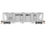 Athearn Genesis G73628 HO Scale PS-2 2893 Covered Hopper Cotton Belt SSW 76098