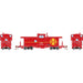 Athearn Genesis G78578 HO Scale ICC Caboose Santa Fe ATSF 999798 with Lights