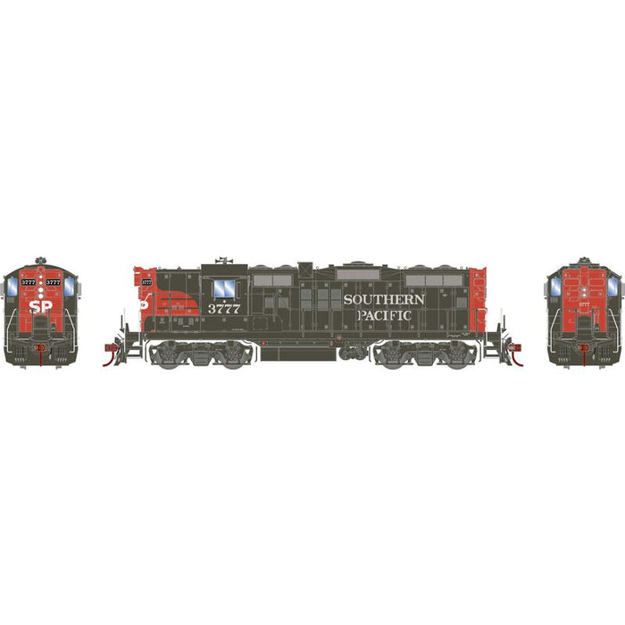 Athearn Genesis G82726 HO Scale EMD GP9 Southern Pacific SP Phase II 3777 DC
