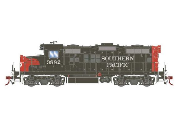 Athearn Genesis G82727 HO Scale EMD GP9 Southern Pacific SP Phase III 3882 DC