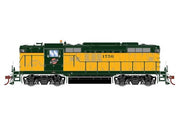 Athearn Genesis G82730 HO Scale EMD GP9 Chicago NorthWestern CNW 1756 DC