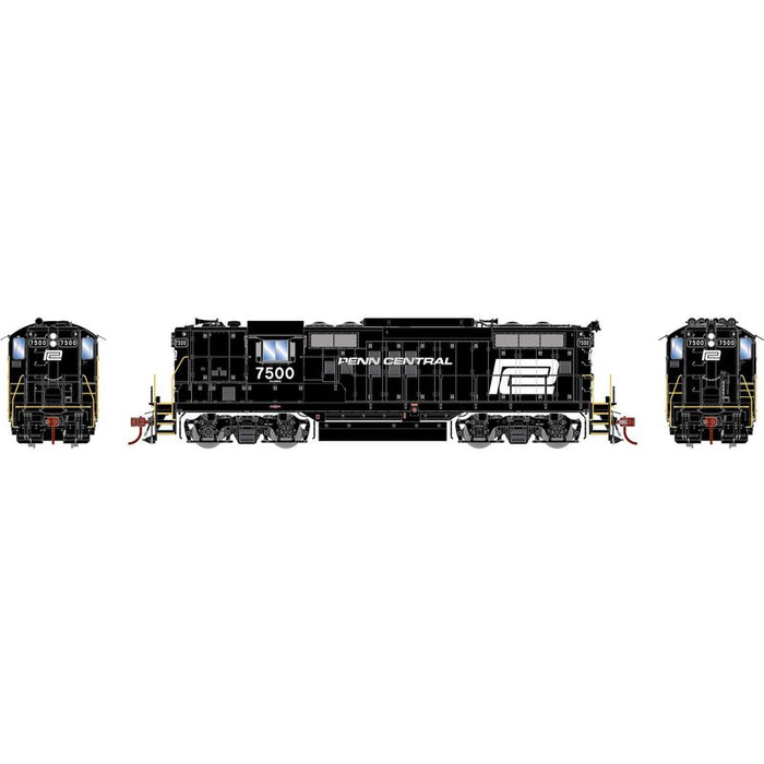 Athearn Genesis G82734 HO Scale EMD GP9 Penn Central PC 7500 DC