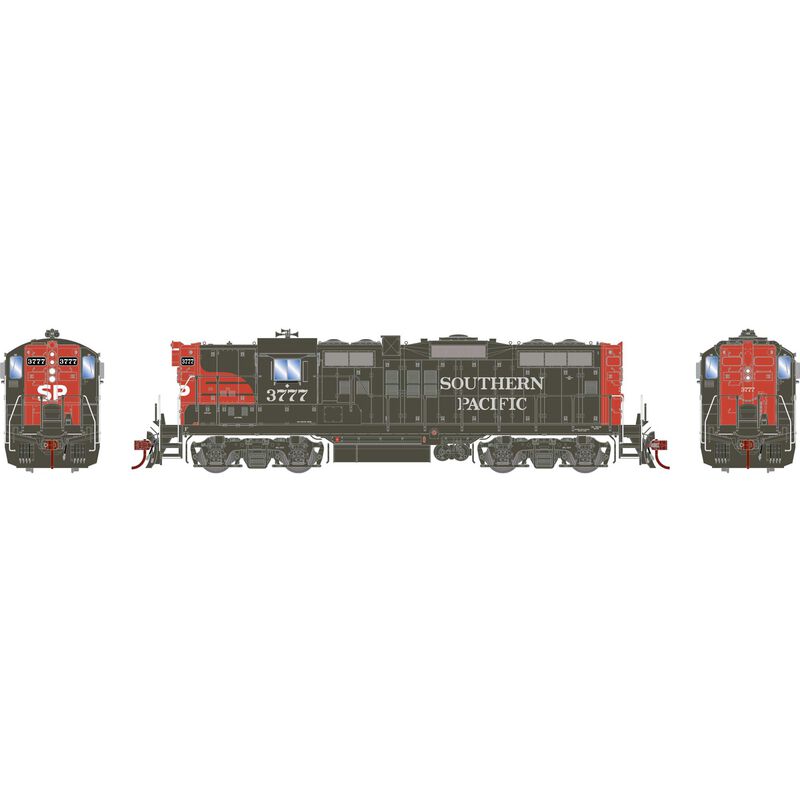 Athearn Genesis G82826 HO Scale EMD GP9 Southern Pacific SP Phase II 3777 DCC Sound