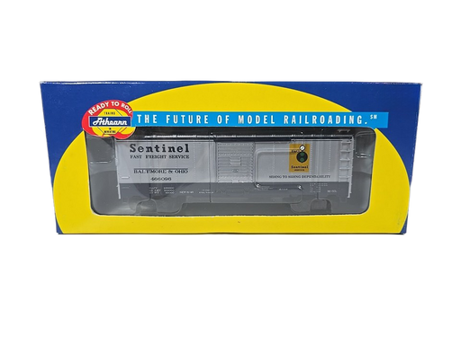 Athearn HO Scale 7000 40' Boxcar Baltimore & Ohio "Sentinel" B&O 466096 - NOS