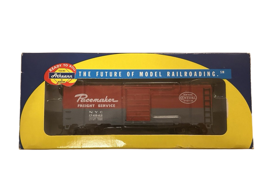 Athearn HO Scale 7009 40' Boxcar New York Central "Pacemaker" NYC 174942 - NOS